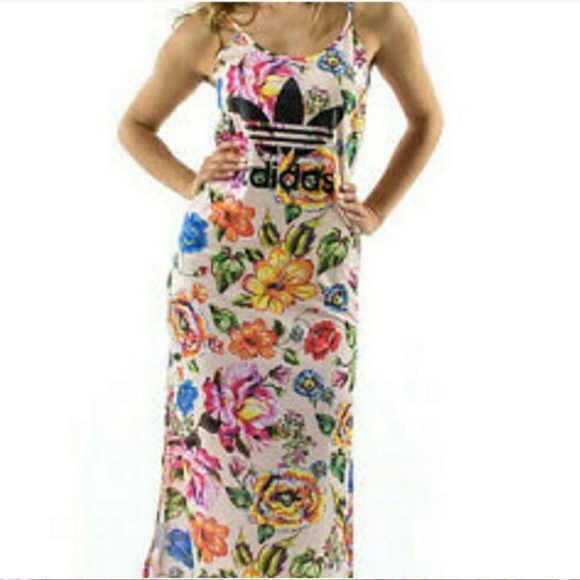 Adidas Orginals x Farm Rio Floralita Maxi Dress - Picture 2 of 7